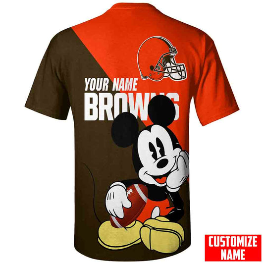 Cleveland Browns Personalized T-Shirt AZTS003