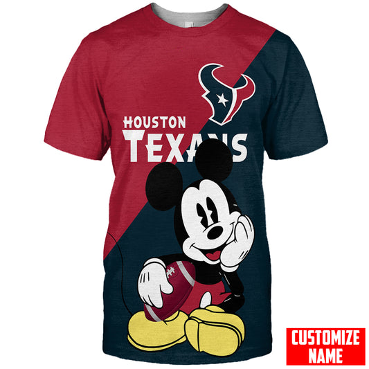 Houston Texans Personalized T-Shirt AZTS006