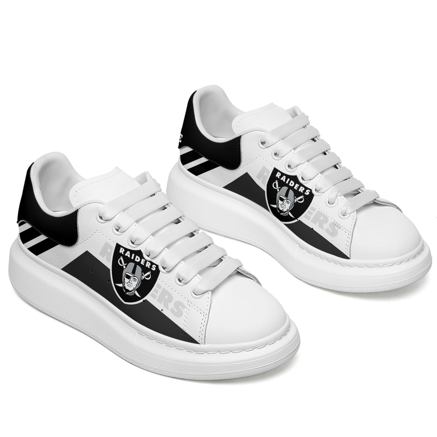 Las Vegas Raiders Personalized MQ Sneakers BG55