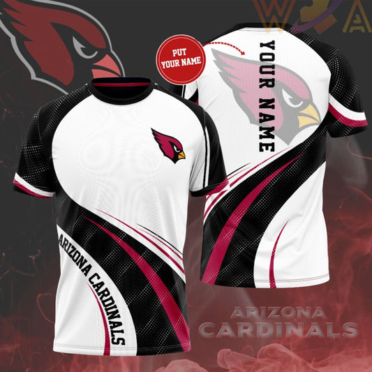 Arizona Cardinals Personalized 3D T-shirt BG343
