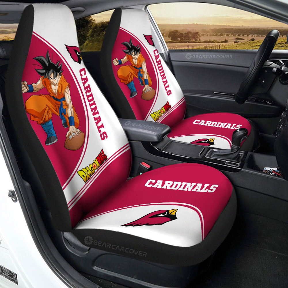 Arizona Cardinals Car Seat Covers Goku AZBTCSC000001