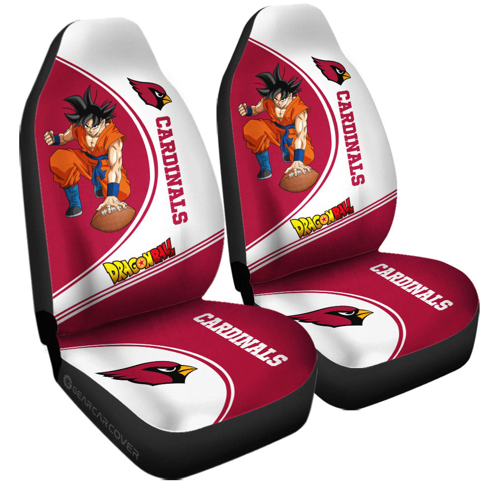 Arizona Cardinals Car Seat Covers Goku AZBTCSC000001