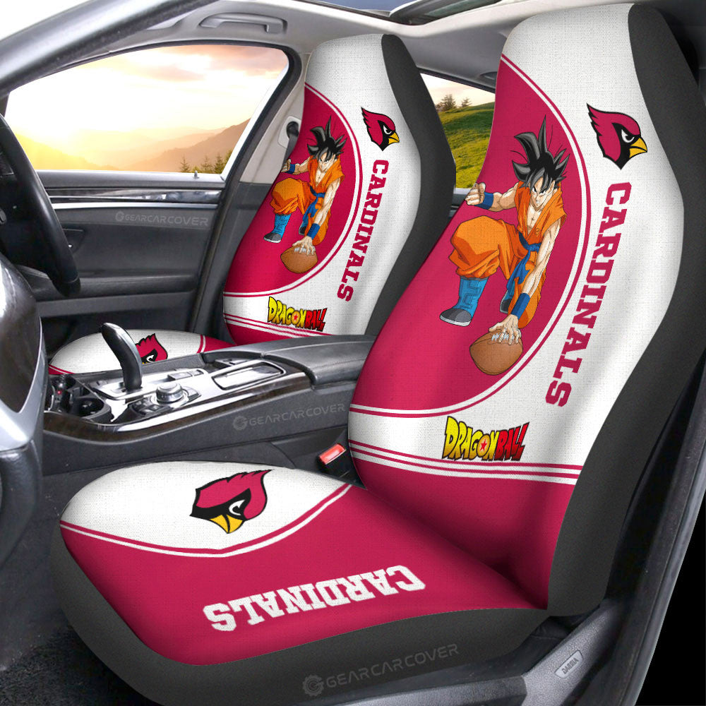 Arizona Cardinals Car Seat Covers Goku AZBTCSC000001