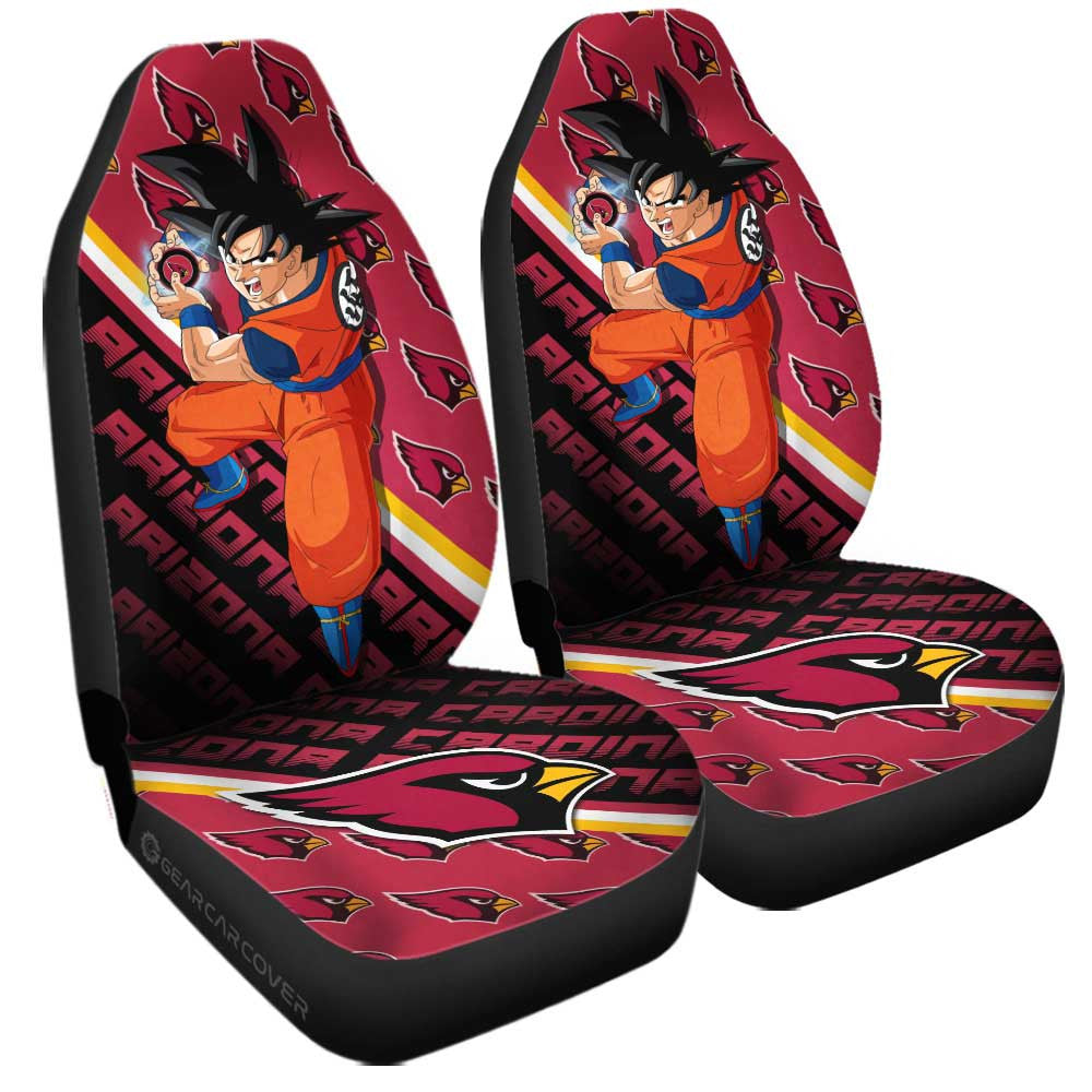 Arizona Cardinals Car Seat Covers Goku AZBTCSC000002