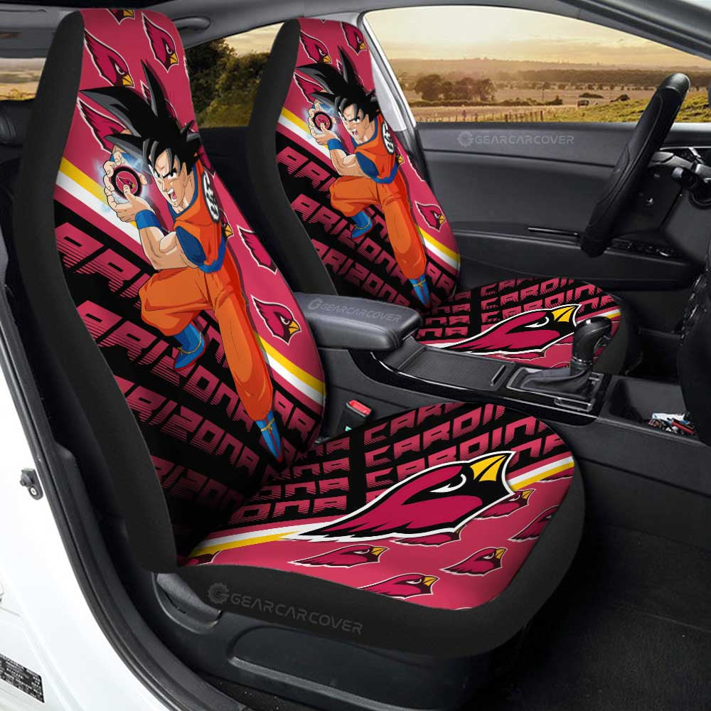 Arizona Cardinals Car Seat Covers Goku AZBTCSC000002