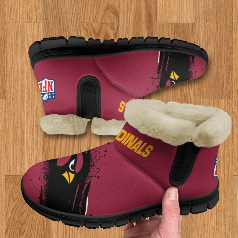 Arizona Cardinals Comfy Winter Snow Boots AZDDWSB000099