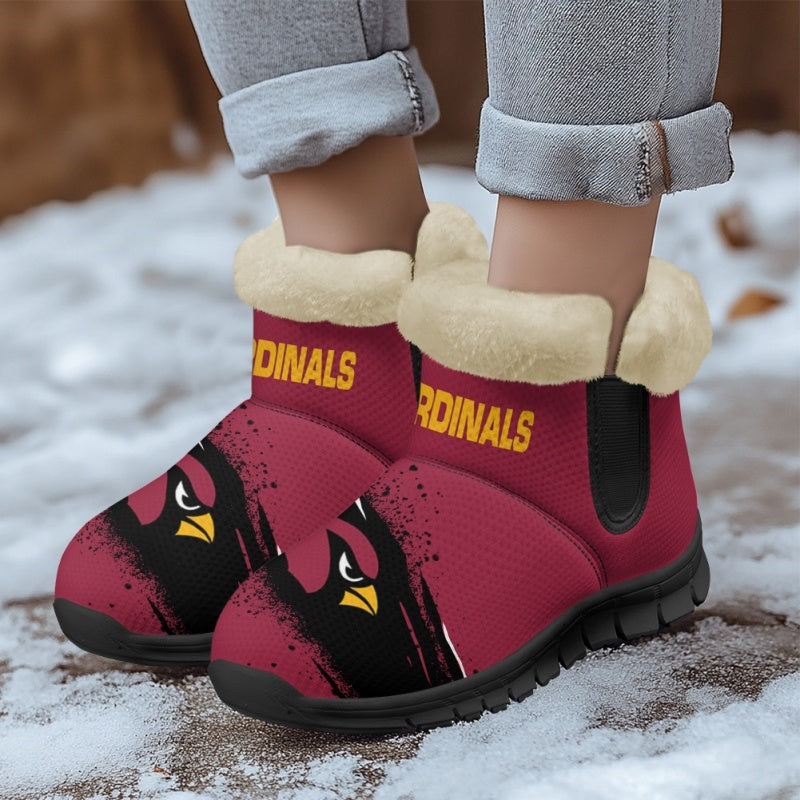Arizona Cardinals Comfy Winter Snow Boots AZDDWSB000099