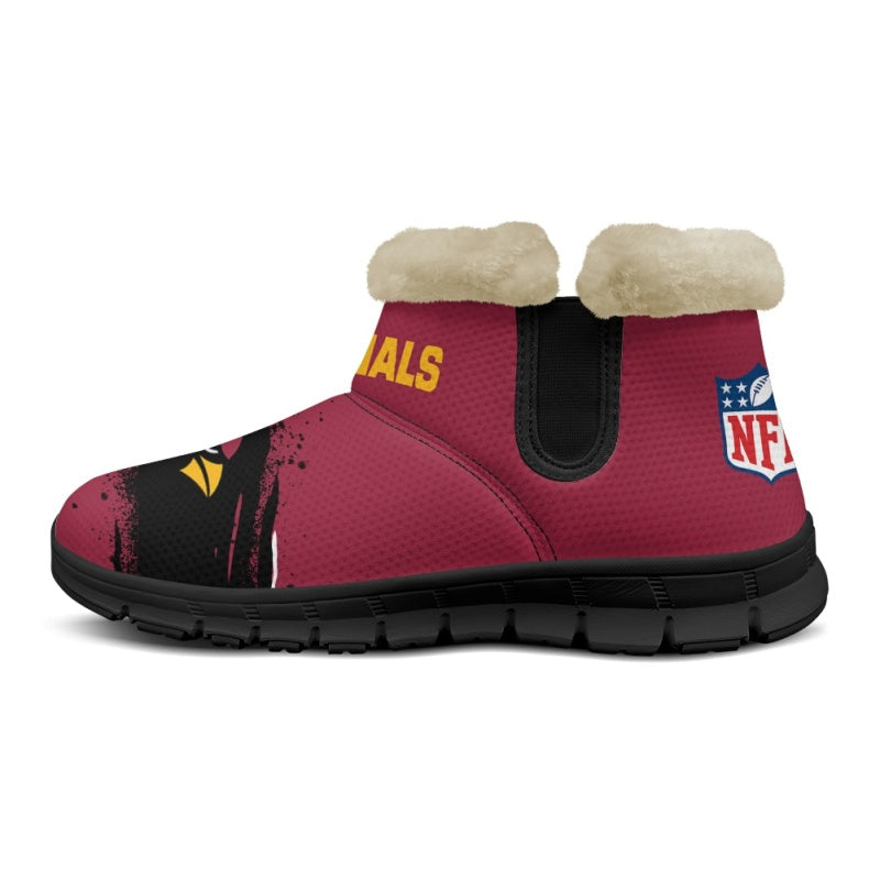 Arizona Cardinals Comfy Winter Snow Boots AZDDWSB000099