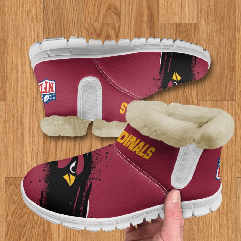 Arizona Cardinals Comfy Winter Snow Boots AZDDWSB000099