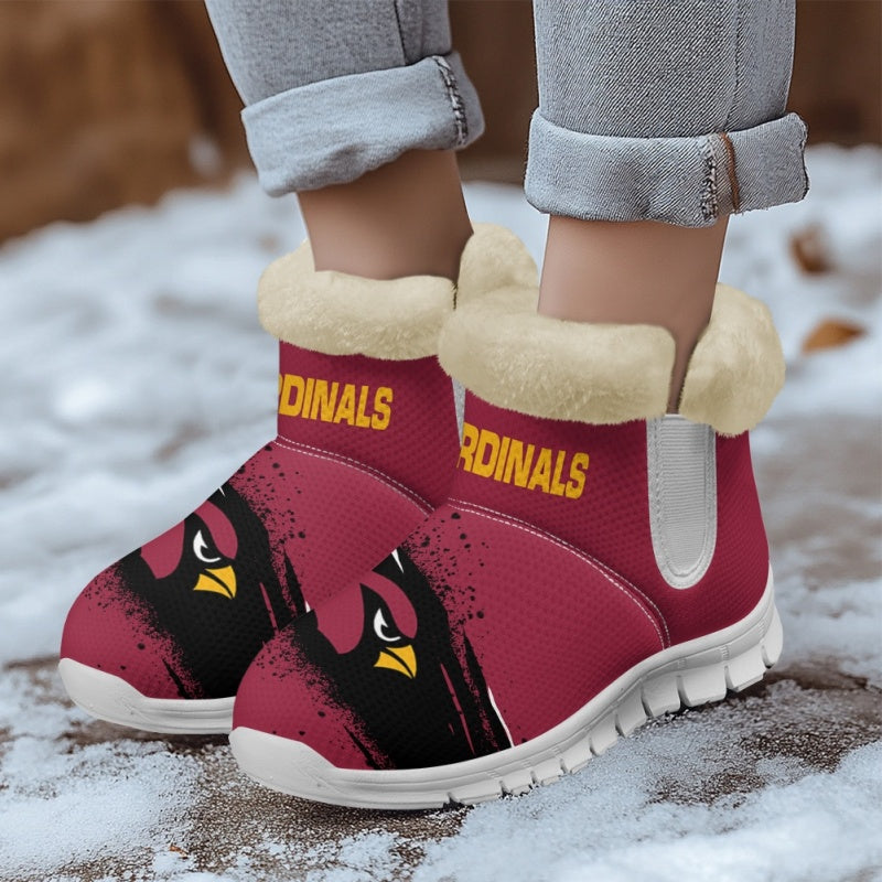 Arizona Cardinals Comfy Winter Snow Boots AZDDWSB000099