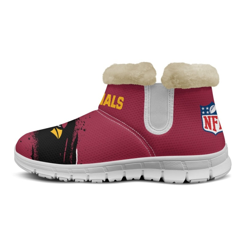 Arizona Cardinals Comfy Winter Snow Boots AZDDWSB000099
