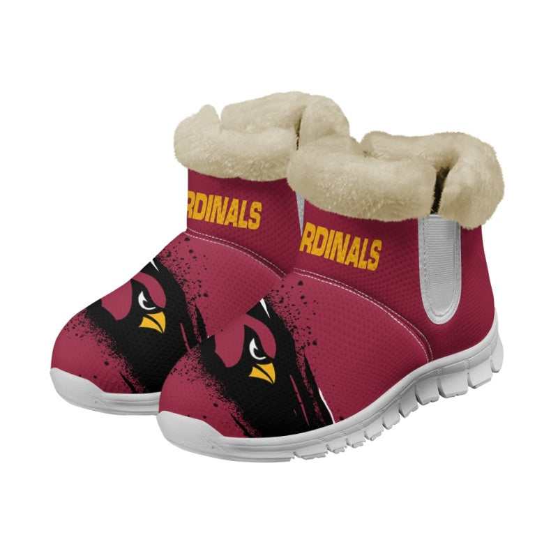 Arizona Cardinals Comfy Winter Snow Boots AZDDWSB000099