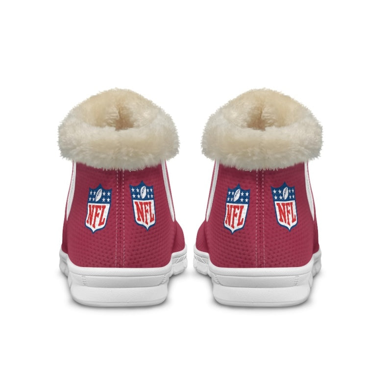 Arizona Cardinals Comfy Winter Snow Boots AZDDWSB000099