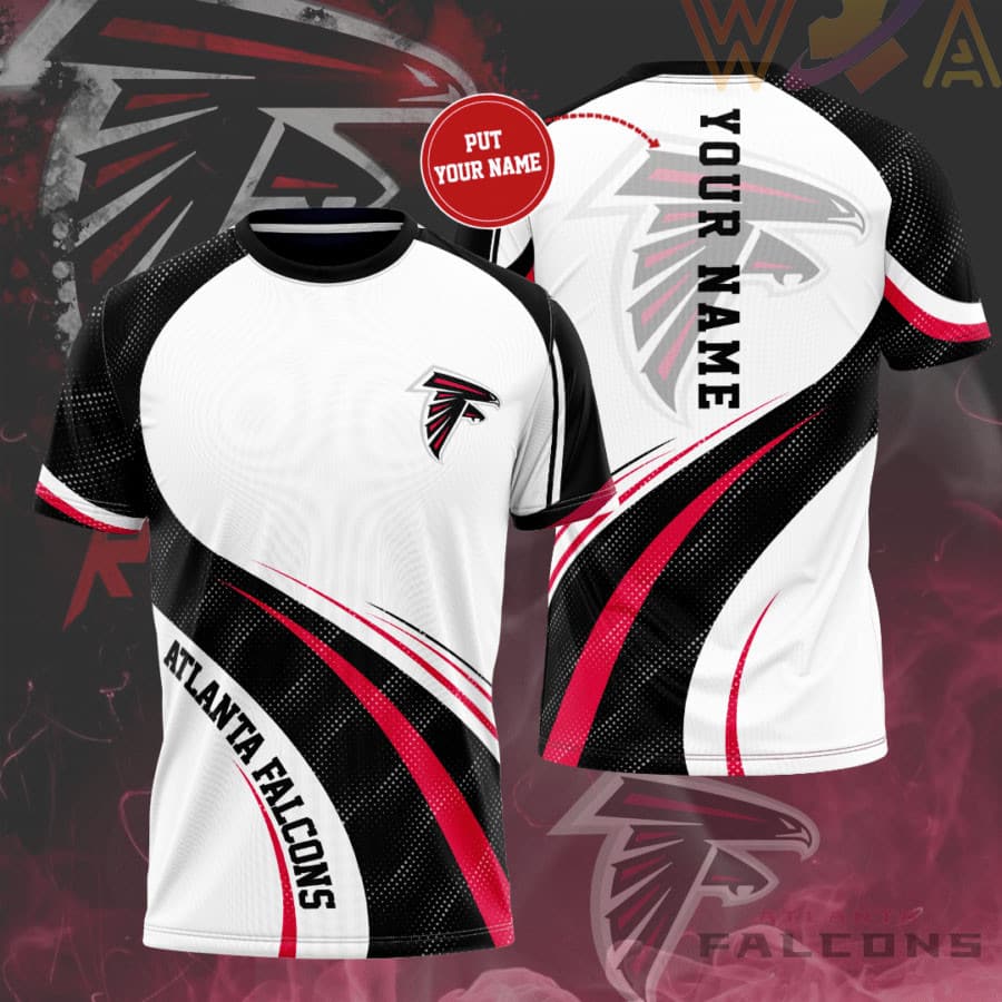 Atlanta Falcons Personalized 3D T-shirt BG347
