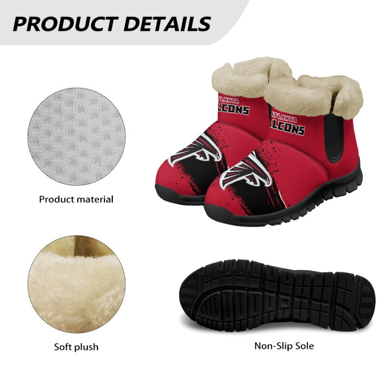 Atlanta Falcons Comfy Winter Snow Boots AZDDWSB000068
