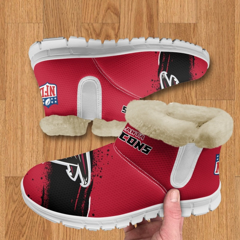 Atlanta Falcons Comfy Winter Snow Boots AZDDWSB000068