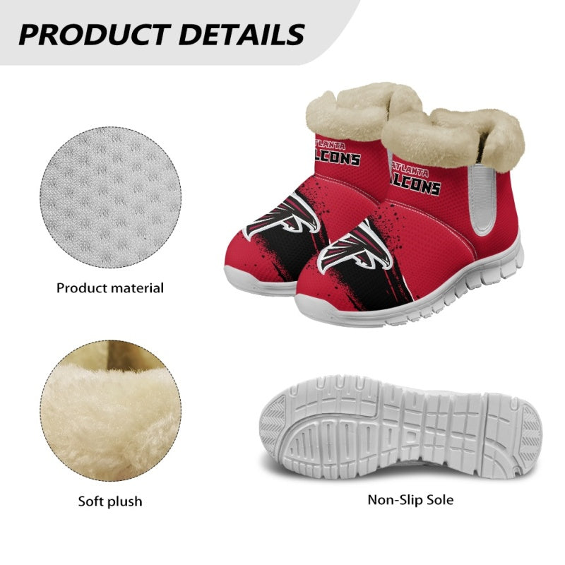 Atlanta Falcons Comfy Winter Snow Boots AZDDWSB000068