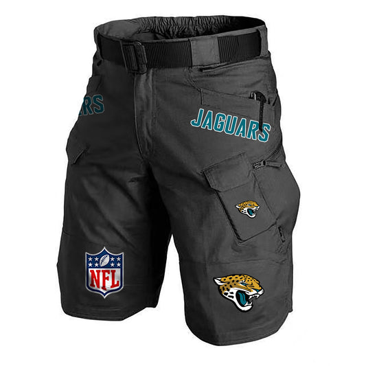 Jacksonville Jaguars Limited Edition Front Pockets Men Shorts (Belt Not Included) AZBTFPMS000197
