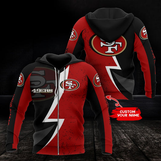 San Francisco 49ers Personalized Hoodie BB712