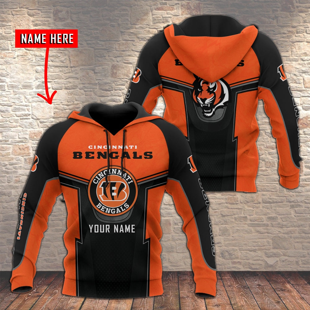 Cincinnati Bengals Personalized Hoodie BB721