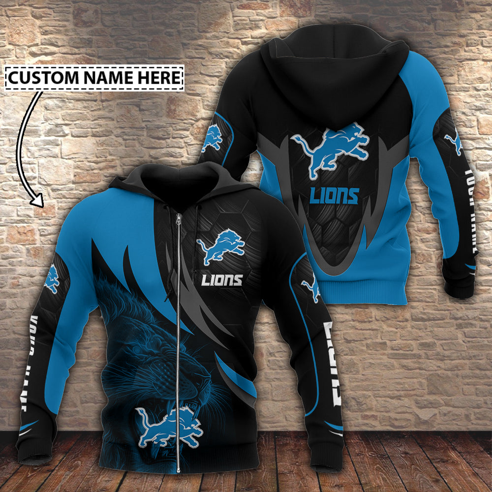 Detroit Lions Personalized Hoodie BBHD810
