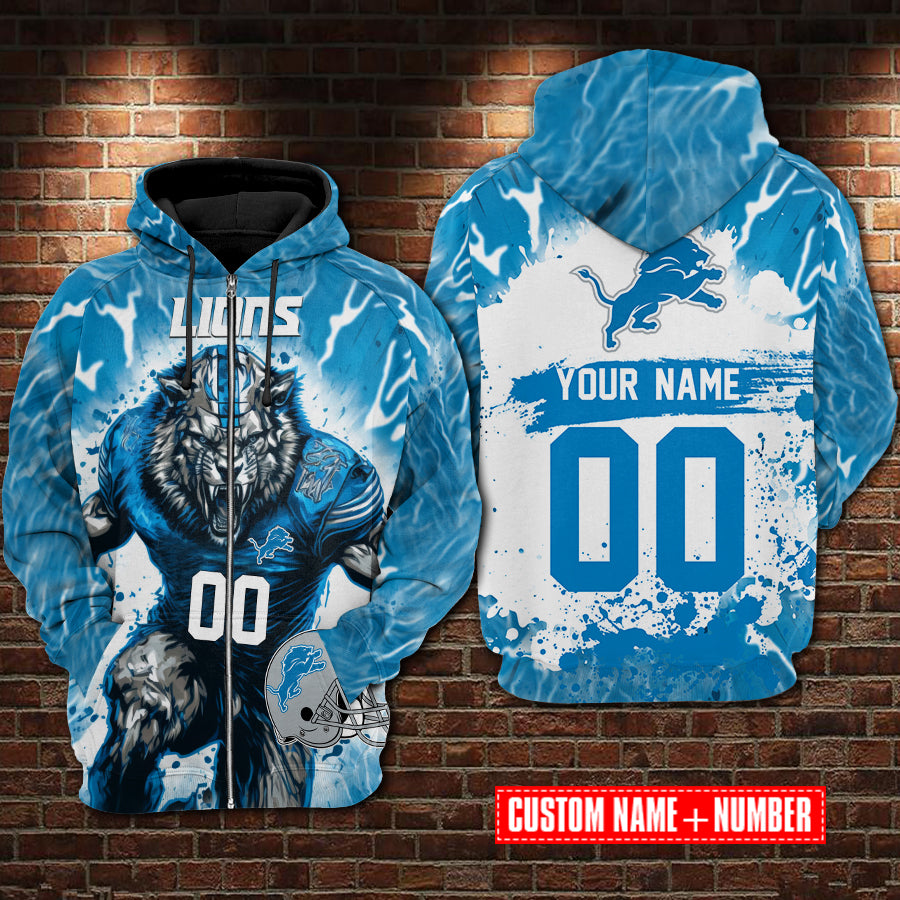 Detroit Lions Personalized Hoodie BBHD811