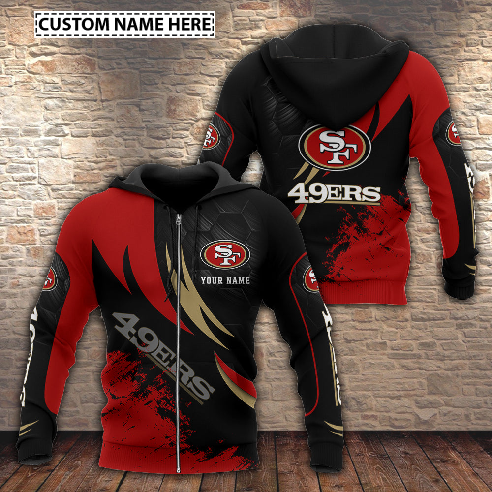 San Francisco 49ers Personalized Hoodie BBHD812