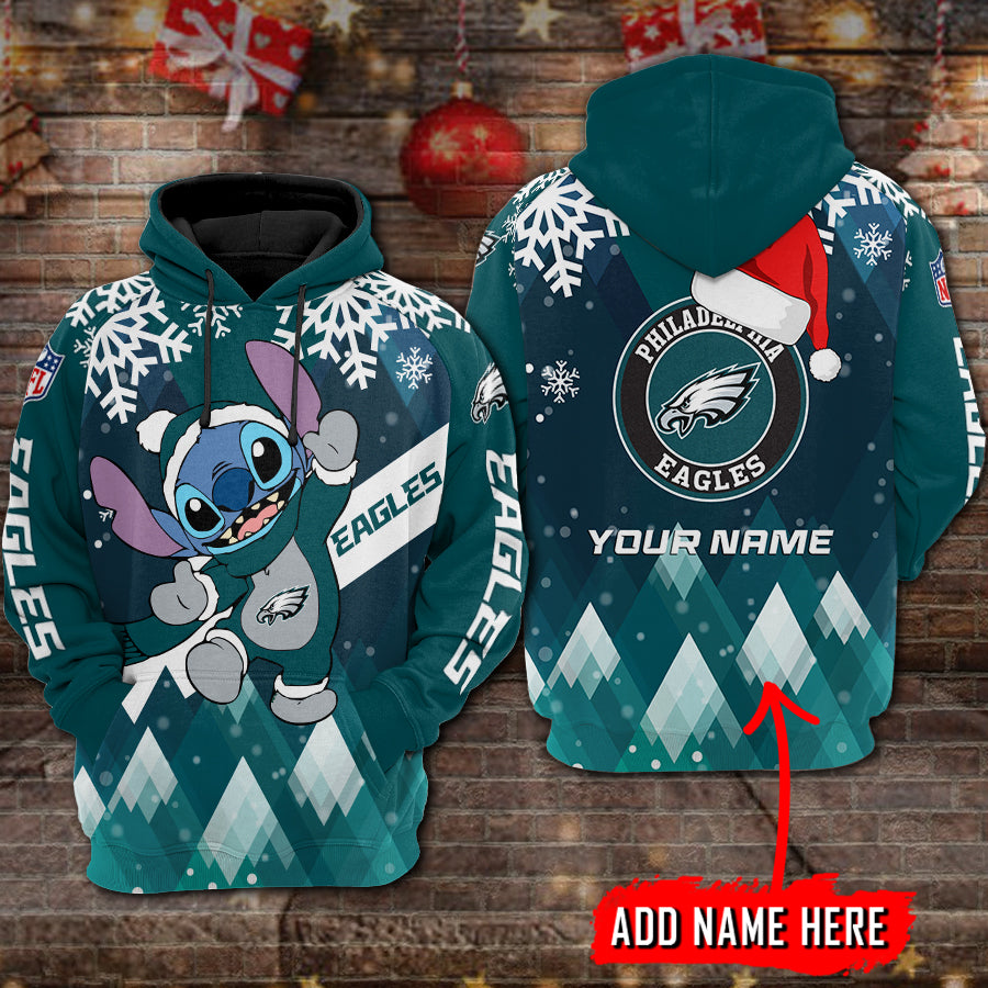 Philadelphia Eagles Personalized Christmas Hoodie BBHD847