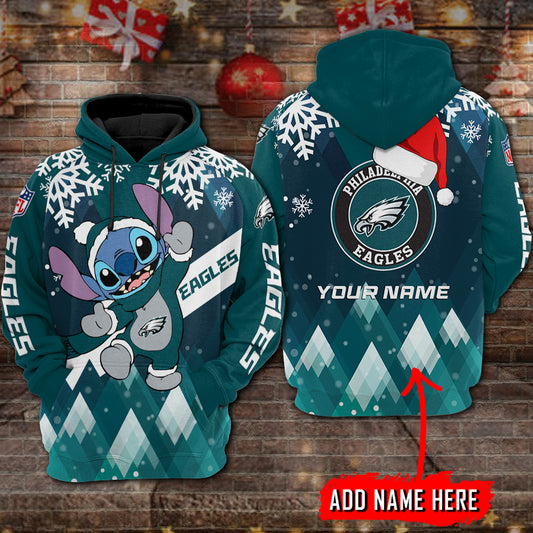 Philadelphia Eagles Personalized Christmas Hoodie BBHD847