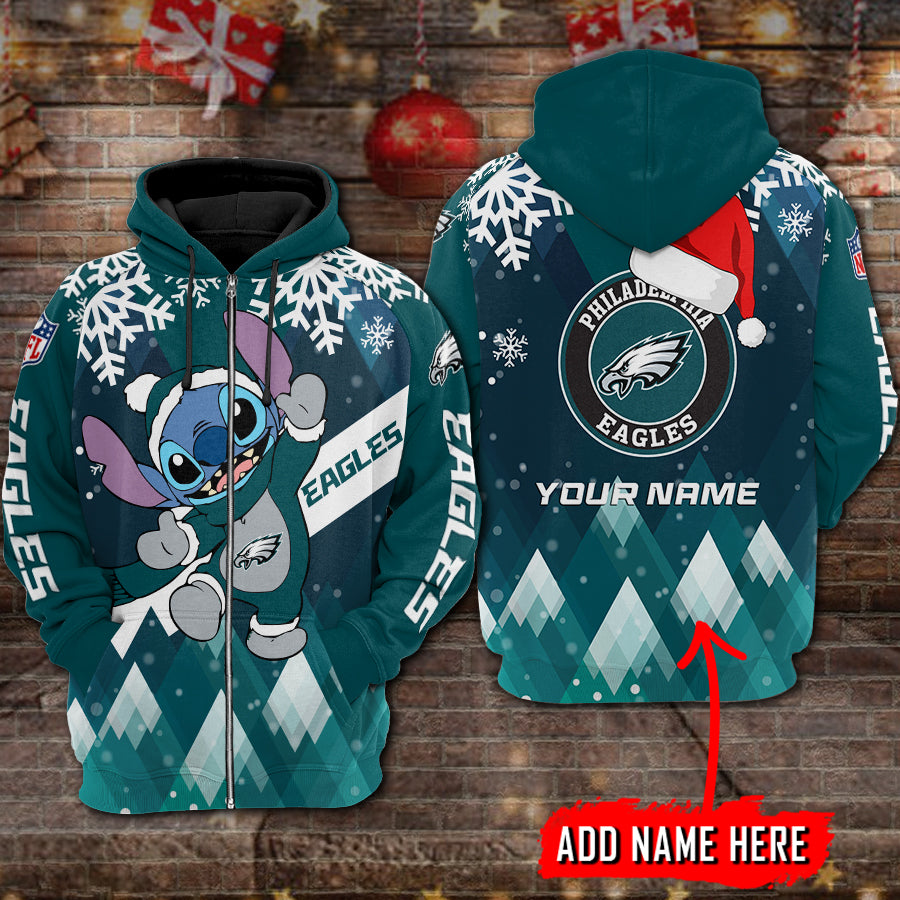 Philadelphia Eagles Personalized Christmas Hoodie BBHD847