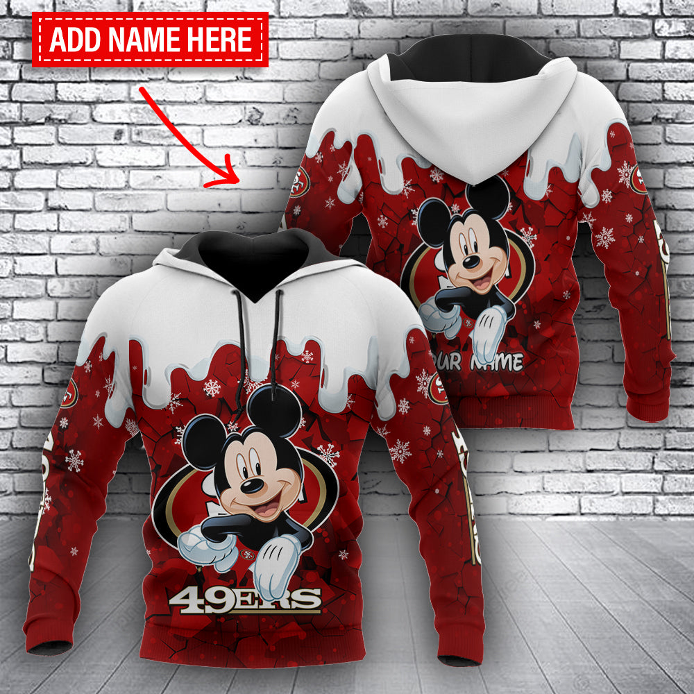 San Francisco 49ers Personalized Christmas Hoodie BBHD850