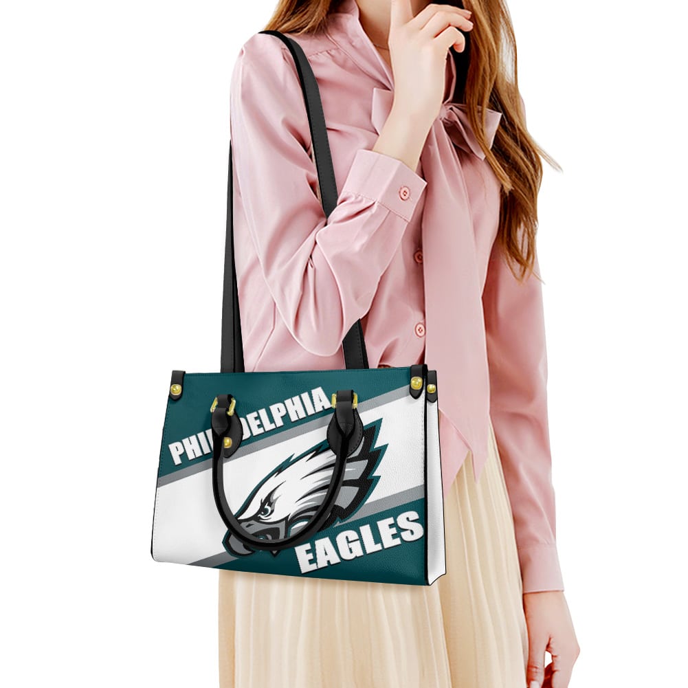Philadelphia Eagles Leather Hand Bag BB114