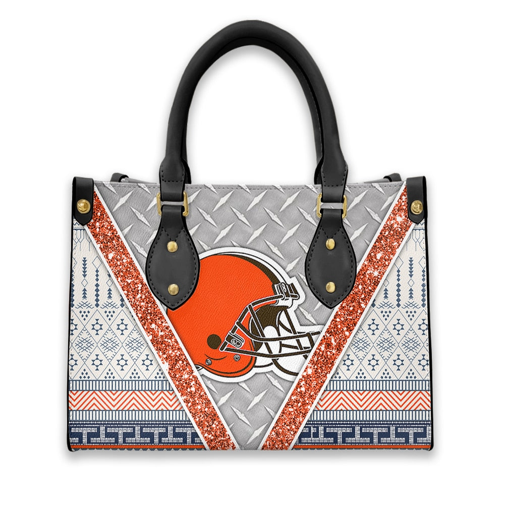 Cleveland Browns Leather Hand Bag BB119