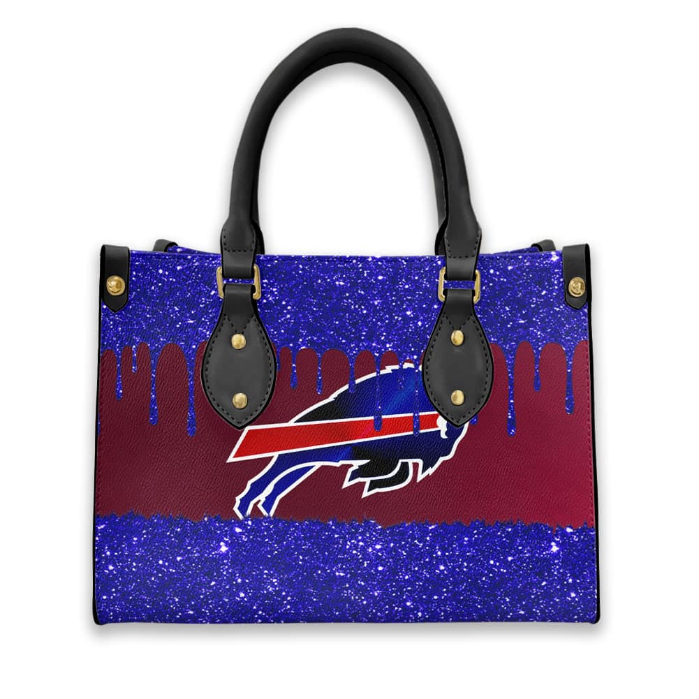 Buffalo Bills Personalized Leather Hand Bag BB200