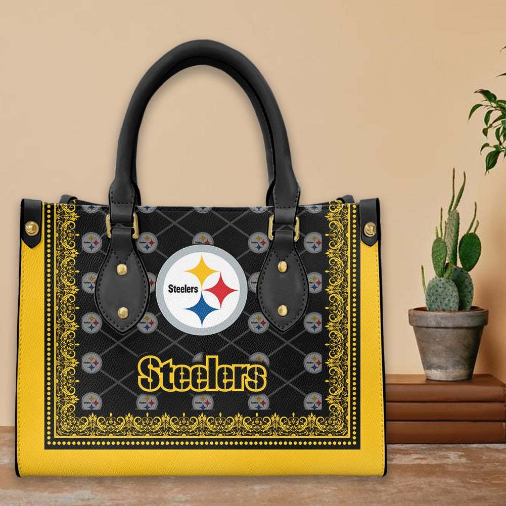 Pittsburgh Steelers Leather Hand Bag BB249