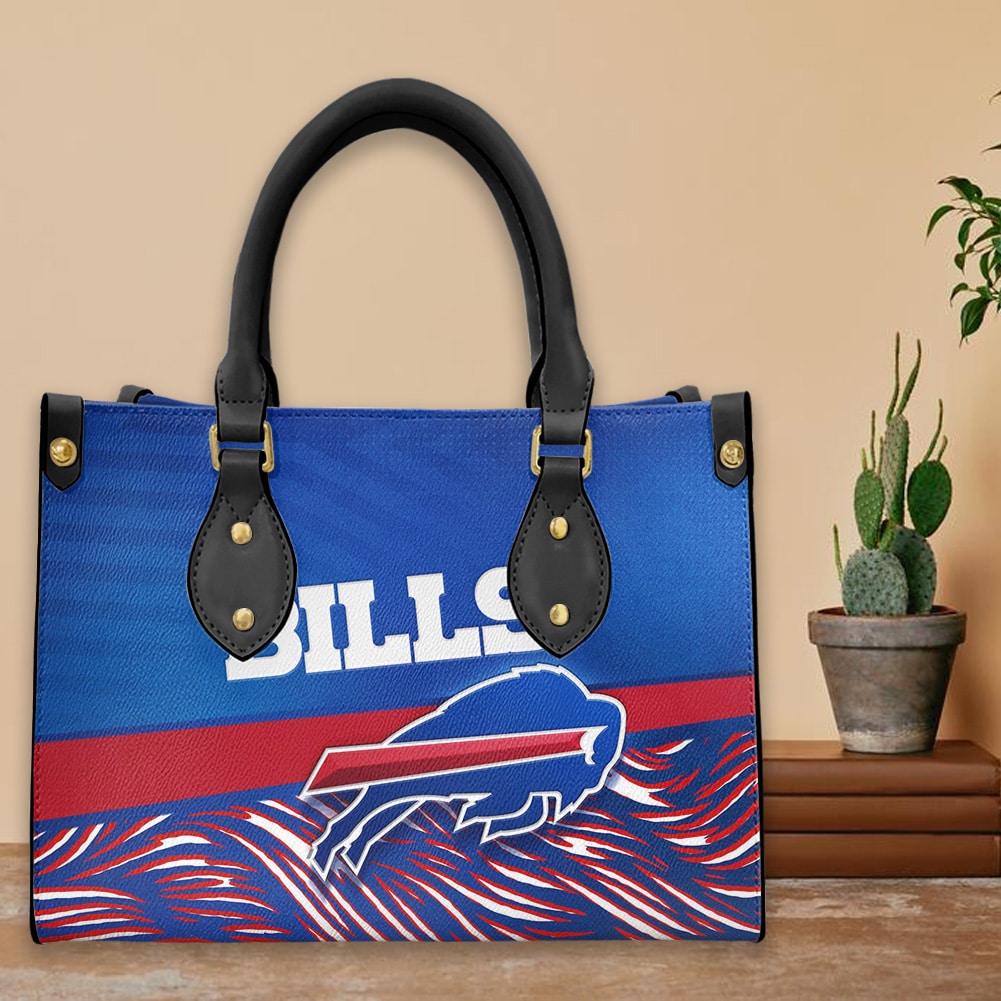 Buffalo Bills Leather Personalized Hand Bag BB297