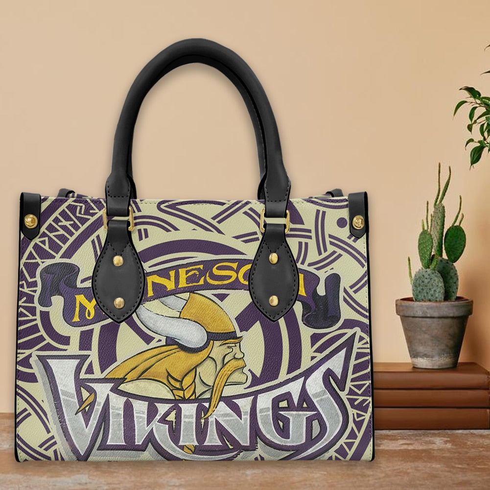 Minnesota Vikings Leather Hand Bag BB301