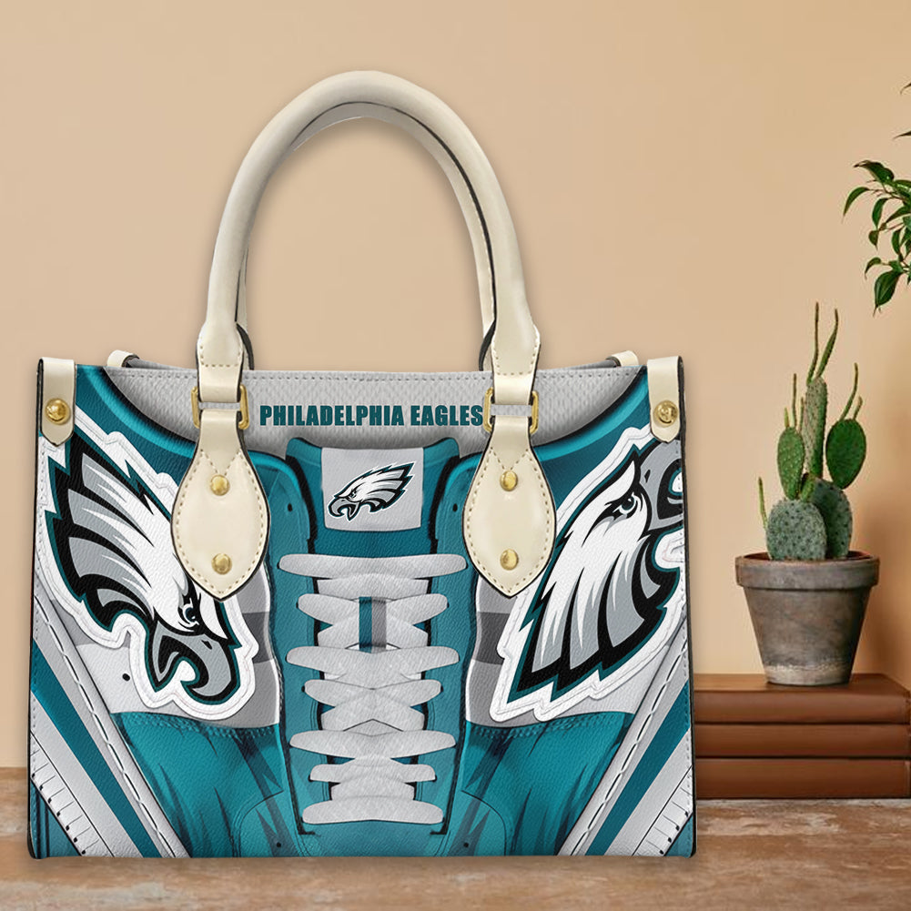 Jacksonville Jaguars Personalized Leather Hand Bag BBLTHB672