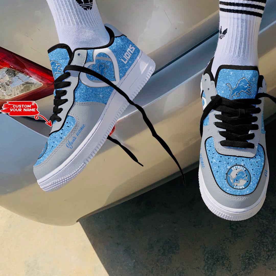 Detroit Lions Personalized AF1 Shoes BGAF1S386