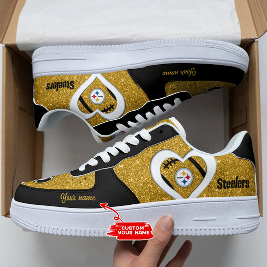 Pittsburgh Steelers Personalized AF1 Shoes BGAF1S387