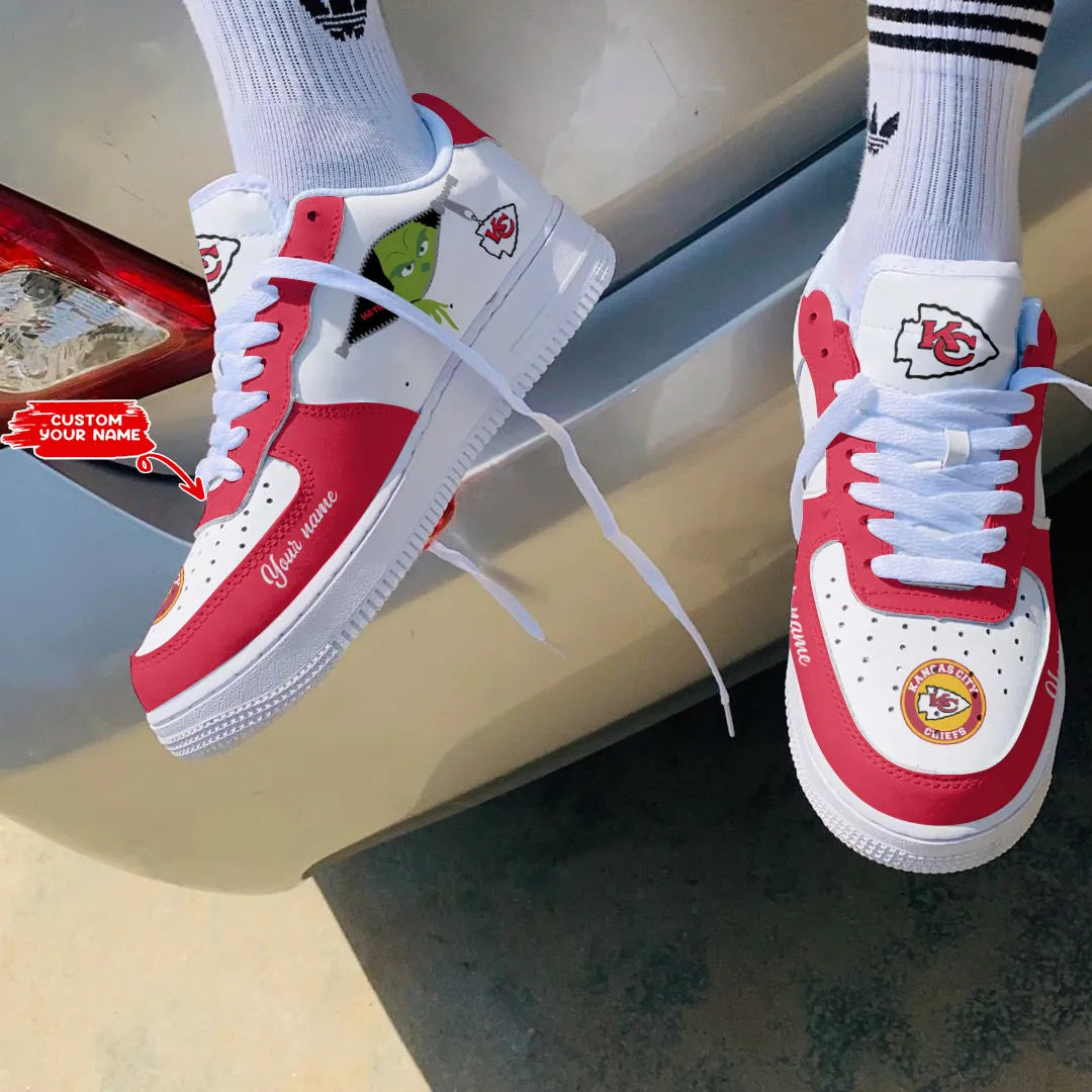 Kansas City Chiefs Personalized AF1 Shoes BGAF1S391