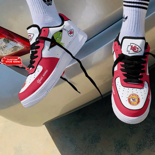 Kansas City Chiefs Personalized AF1 Shoes BGAF1S391