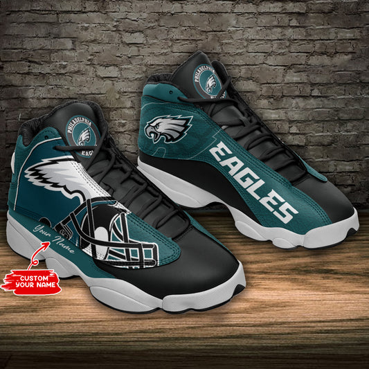 Philadelphia Eagles Personalized AJD13 Sneakers BG203