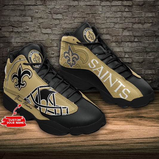 New Orleans Saints Personalized AJD13 Sneakers BG204
