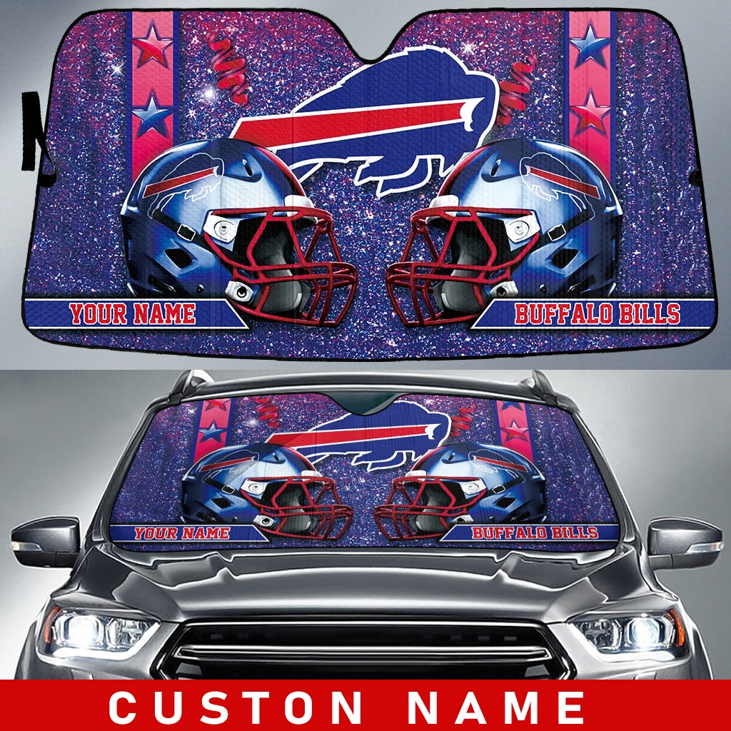 Buffalo Bills Personalized Auto Sun Shade BG126