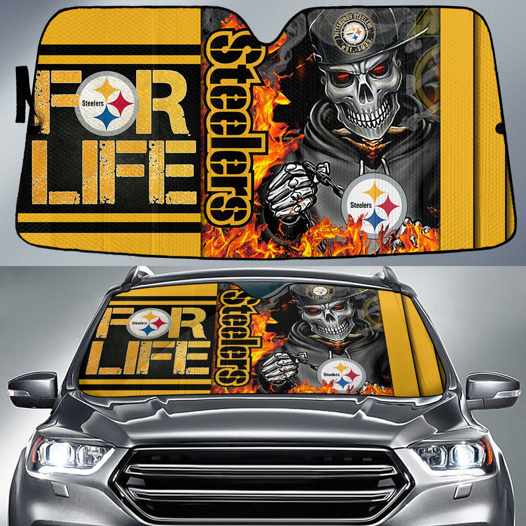 Pittsburgh Steelers Auto Sun Shade BG228