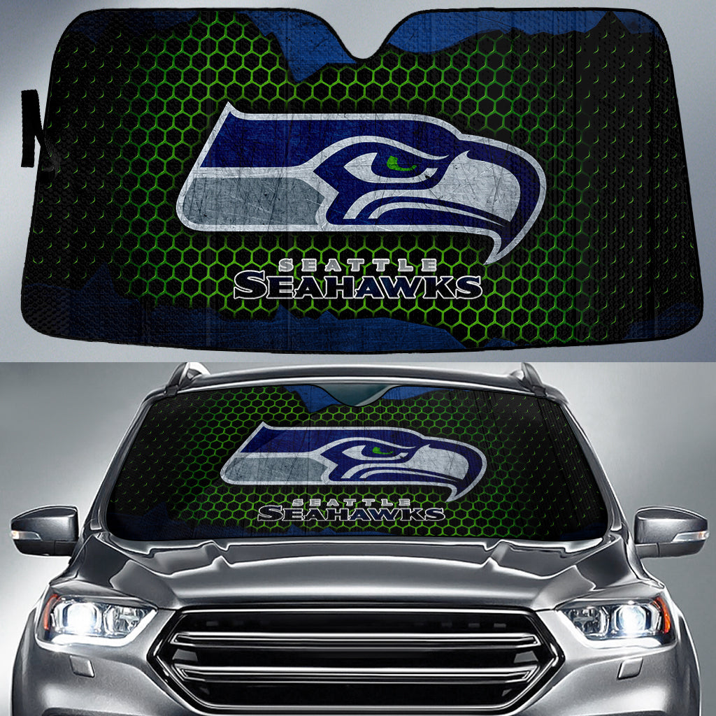 Seattle Seahawks Auto Sun Shade BGAUSS240
