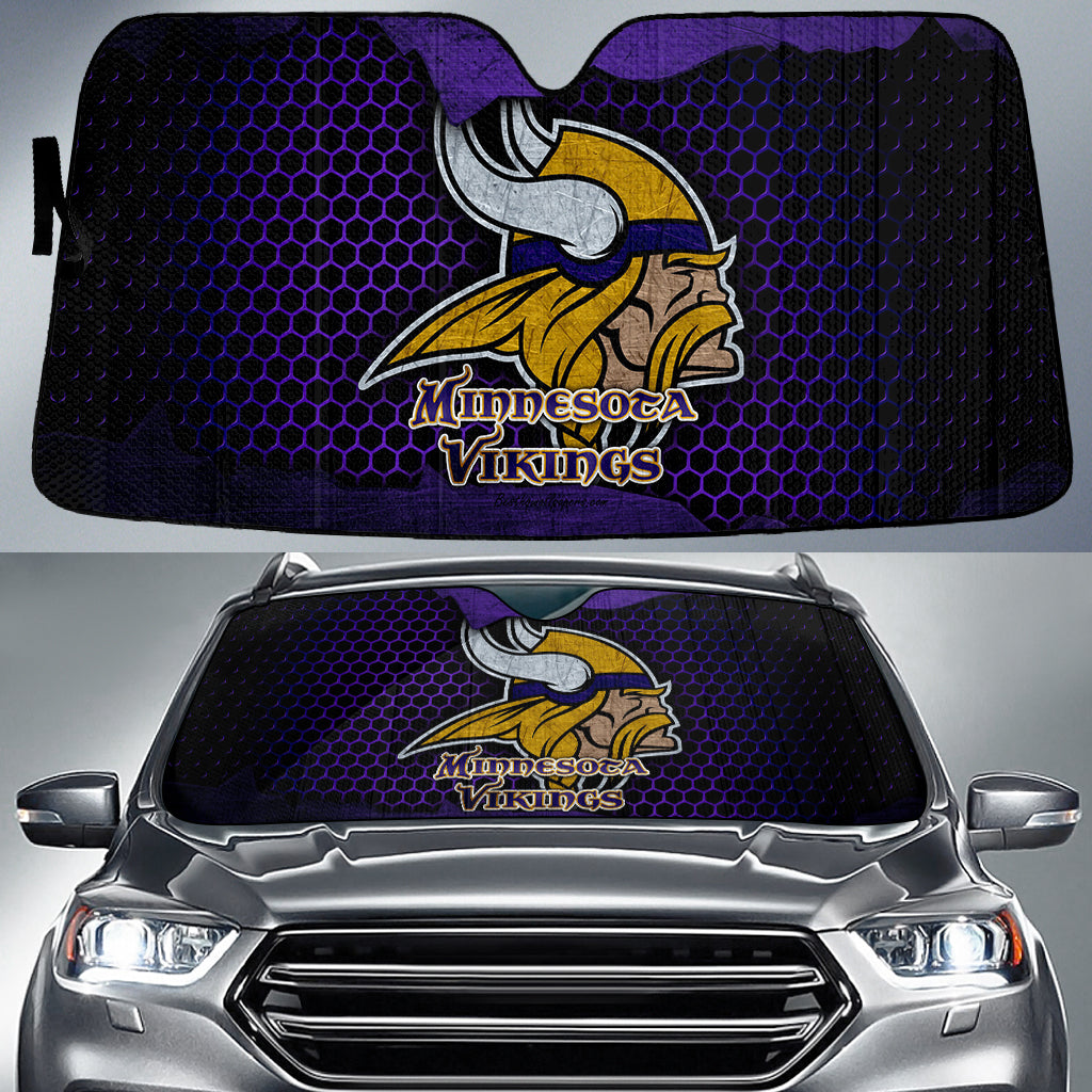 Minnesota Vikings Auto Sun Shade BGAUSS242
