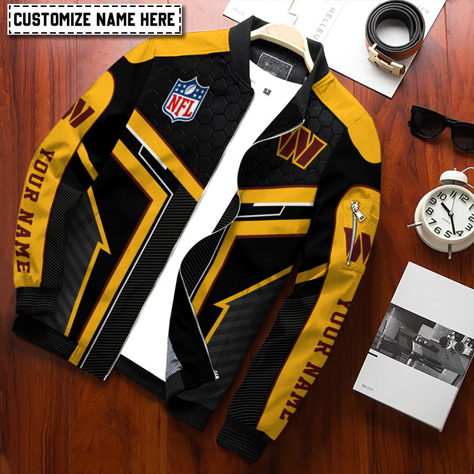 Washington Commanders Personalized Bomber Jacket BGBBJ1001