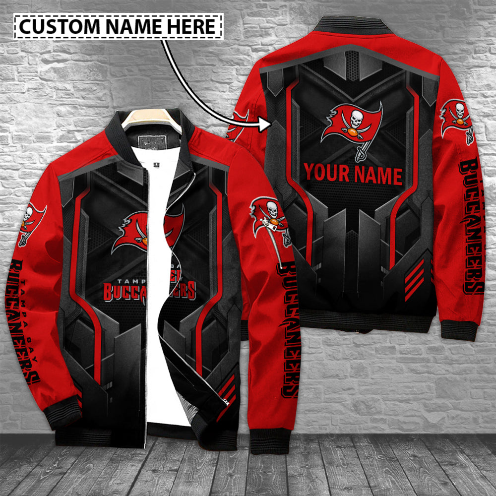 Tampa Bay Buccaneers Personalized Bomber Jacket AZCBJ015